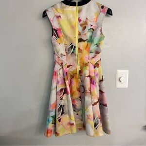 Ted Baker London Black and Yellow Dress